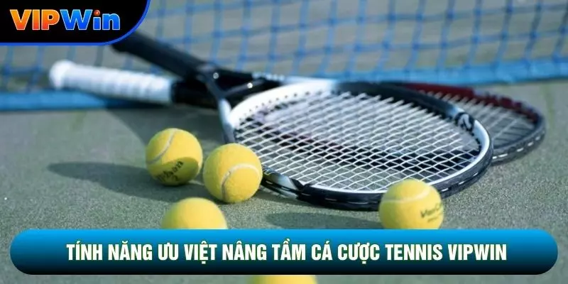 Tính năng ưu việt nâng tầm cá cược tennis vipwin