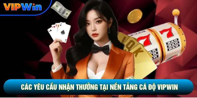 Các yêu cầu nhận thưởng tại nền tảng cá độ Vipwin