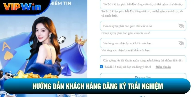 Hướng dẫn khách hàng đăng ký trải nghiệm
