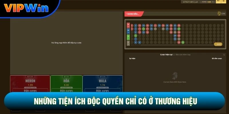 Những tiện ích độc quyền chỉ có ở thương hiệu