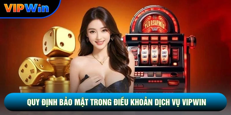 Quy định bảo mật trong điều khoản dịch vụ Vipwin