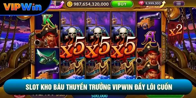 Slot kho báu thuyền trưởng vipwin đầy lôi cuốn